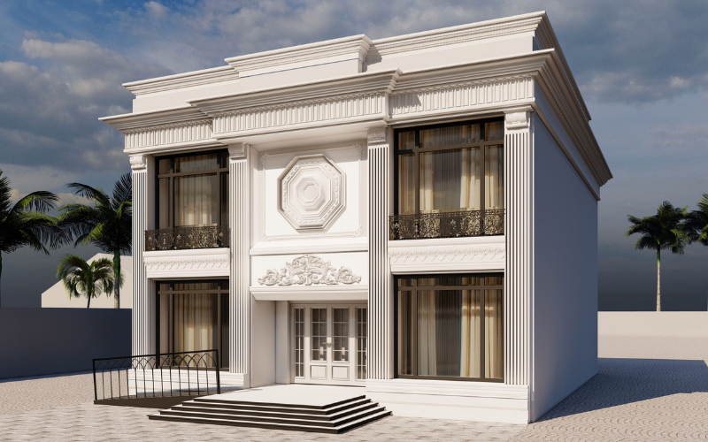 Nad Al Sheba Villa Facade